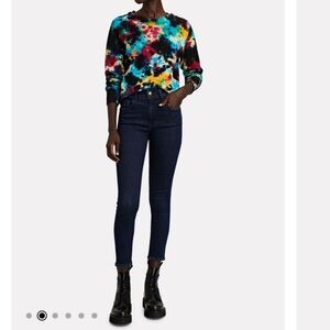 NWT. FRAME Jeans Le One Skinny Jean in Kodak Wash Size 1 (23-28) Blue